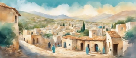 Main road of ancient Zfat